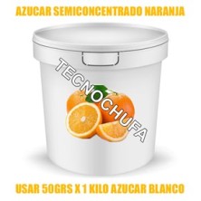 1 KG SUGAR SEMICONCENTRATED ORANGE