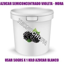 1 KG SUCRE SEMICONCENTRÉ VIOLETTE-MOIRE