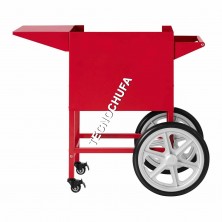 CARRITO ROJO PARA MAQUINAS DE PALOMITAS TECNOPOP DE 6, 8 Y 10 OZ.