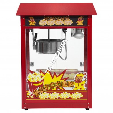 POPCORN MACHINE TECNOPOP 8 OZ-T RED