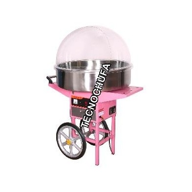 COTTON CANDY MACHINE TECNOCANDY 73 WITH CART