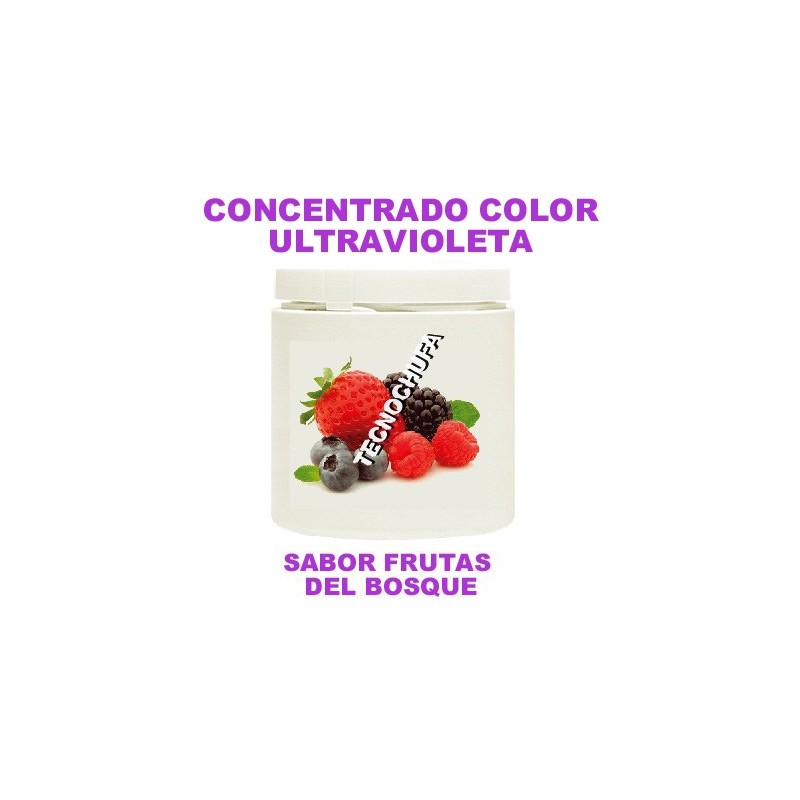 CONCENTRADO DE COLOR ULTRAVIOLETA Y SABOR FRUTOS DEL BOSQUE PARA ALGODON DULCE