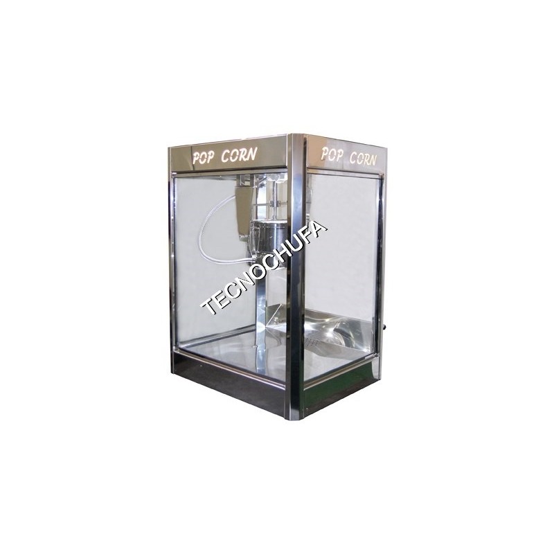 POPCORN MACHINE TECNOPOP 20 OZ - SEMPLICE INOX