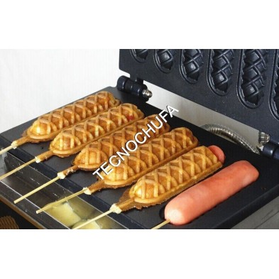 MAQUINA DE HOT DOG REBOZADOS 5R CON PALITO